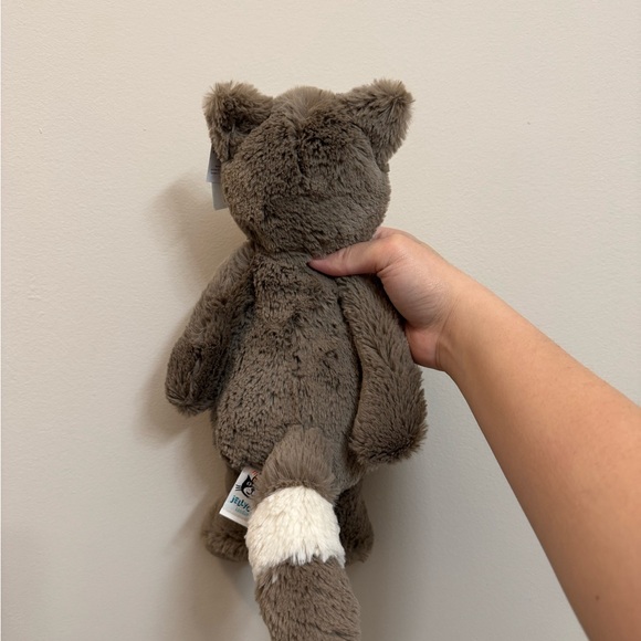 Jellycat Medium Bashful Raccoon - BNWT VHTF Retired Fast Shipping! - Picture 2 of 2